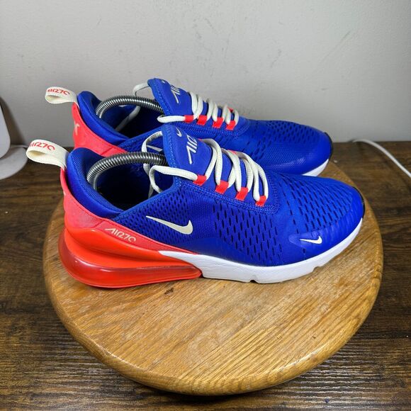 Nike | Shoes | Nike Air Max 27 Hyper Royal Bright Crimson  display picture 3
